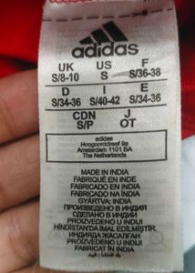 Adidas Red Sports Bra
