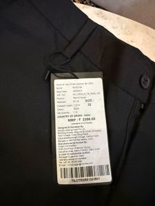 Invictus Men's Black Trousers Size 32