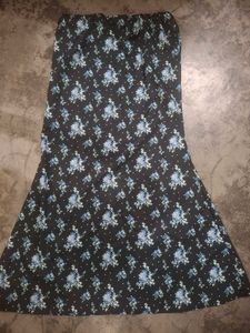 floral long skirt