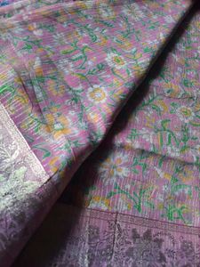 Beautiful Floral Print Saree