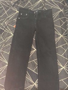 Classic Black Denim Jeans