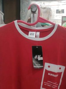 Red &amp; White T-Shirt