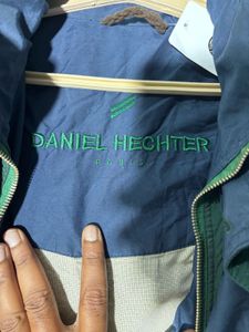 Men's Green Collared Jacket
