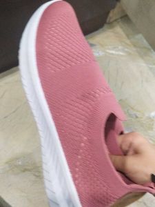 Trase Pink Slip-On Sneakers