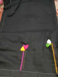 Elegant Black Saree