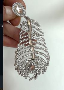 Exquisite Feather Drop Earrings