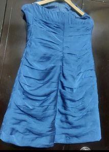Sea🌊 Blue Off Shoulder Dress For 32 Bust