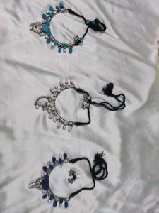 Any 1 Durzzy Stone Hasli necklace set