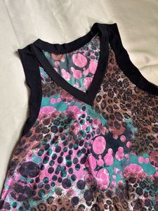 Bohemian V-Neck Tunic Top