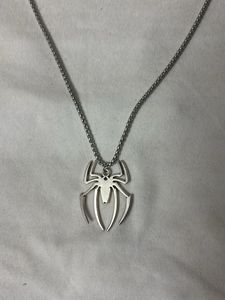 Anti-Tarnish Spider Pendant Necklace