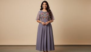 Beautifully Embroidered Kurta