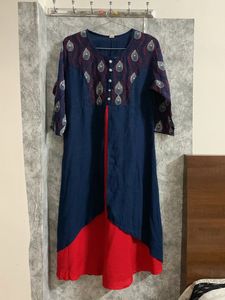 Blue-red Long Suit(xl)