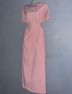 Pink Midi Dress