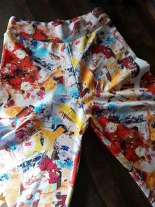 Colorful Wide Leg Pants