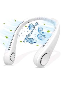 2400mAh Rechargeable Portable Neck Fan 3 Speed