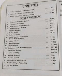 Telangana Police Constable Exam Guide