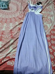 purple dress