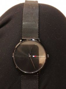 Tommy Hilfiger Black Mesh Watch
