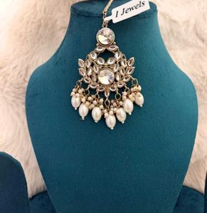 💎Premium Kundan Maangtika💎