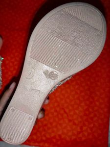 NEW Sparkly Wedge Sandals