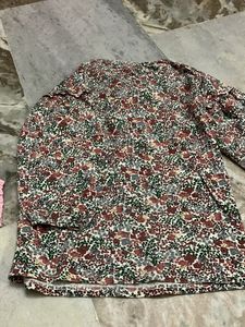 Floral Print Long Sleeve Top