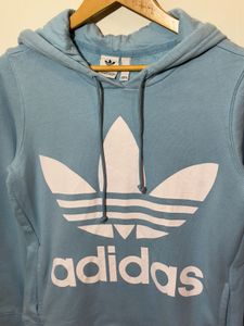 Adidas Trefoil Hoodie - Light Blue