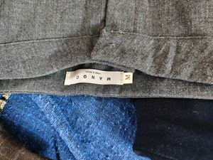 Chic Grey Wide-Leg Trousers