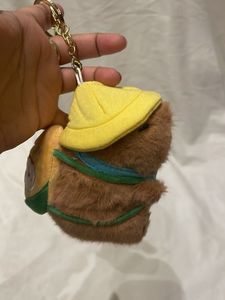Cute kapibara Plush Keychain