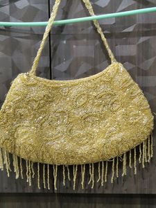 Golden Sequence Work Purse
