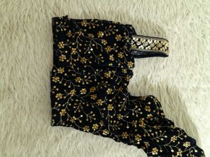 Navy Blue Blouse For Girl's