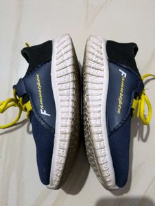 Kids Blue &amp; Yellow Sneakers