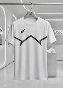 Asics White Graphic T-Shirt men's