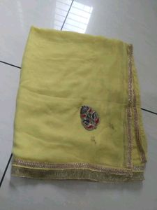 Yellow kurti kanchli odni rajputi