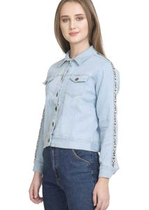 Amazon New Denim Jacket[FREE FLOWER CLAW CLIP]
