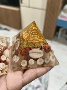 Pack of 2 Lakshmi Yantra Pyramid