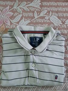 Classic Striped Polo Shirt