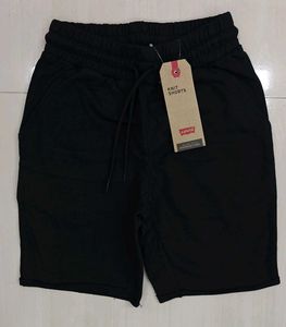 Levi's Black Knit Shorts