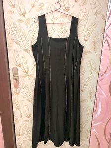 Label Swish Sleek Black Sleeveless Dress