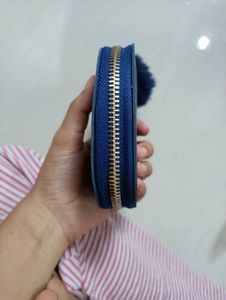 Cute Navy Blue Wallet