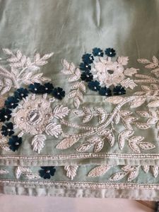 Pure Organza Wedding Wear Saree