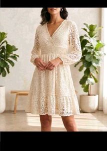 Elegant Lace Dress(NEW)