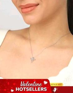 Cute Bow Pendant Necklace