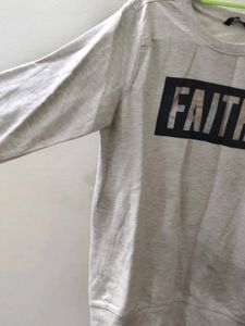 FAITH Graphic Long Sleeve Top