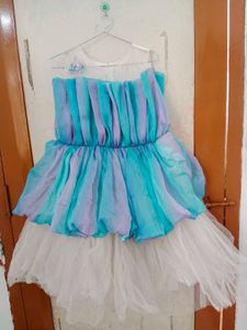 Stunning Blue & Purple Gown