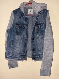 Hooded Denim Jacket