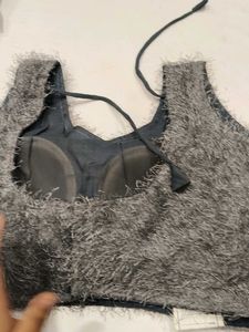 Embellished Grey Blouse Set 2