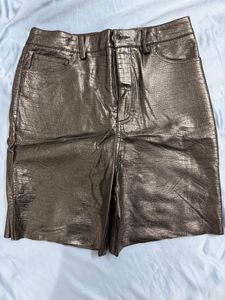 leather Shorts