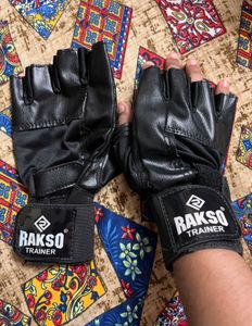 GYM leather Gloves