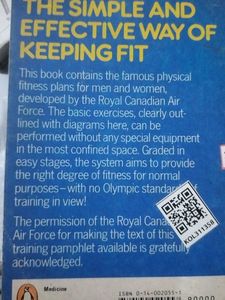 Physical Fitness 5BX XBX Book
