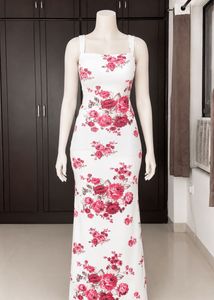 Elegant Floral Maxi Dress